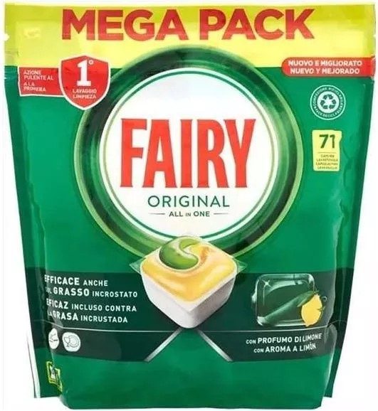 ΤΑΜΠΛΕΤΕΣ FAIRY ORIGINAL 71τεμ
