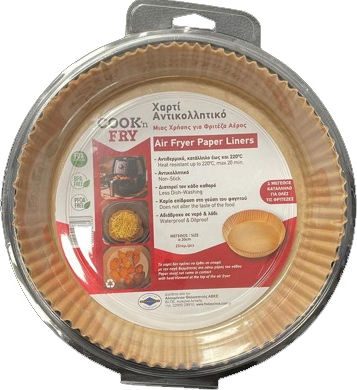 ΑΝΤΙΚΟΛΛΗΤΙΚΟ ΧΑΡΤΙ AIRFRYER 20x4,5cm 25τεμ