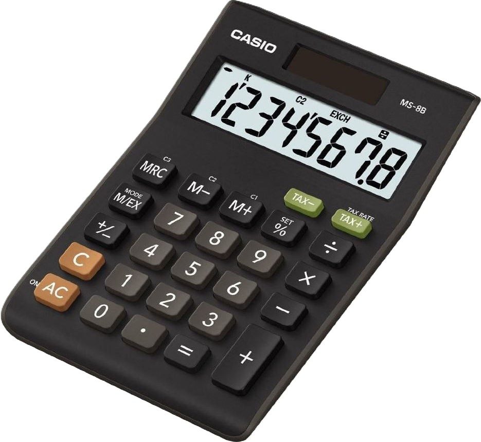 ΑΡΙΘΜΟΜΗΧΑΝΗ CASIO 8 ΨΗΦΙΩΝ 6MS-8B