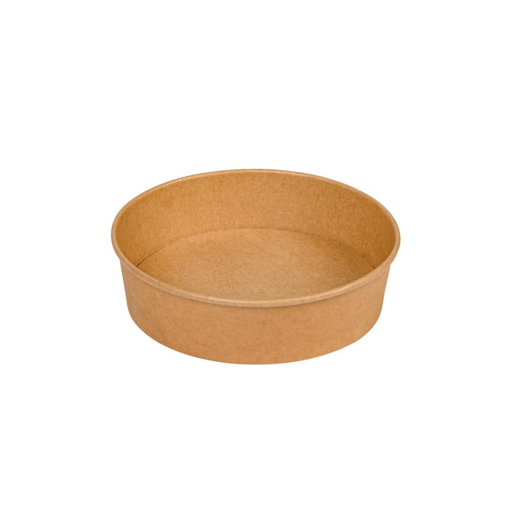 ΜΠΩΛ KRAFT ΣΤΡΟΓΓΥΛΟ 1000ml-32oz (D18,7x5cm) 50τεμ