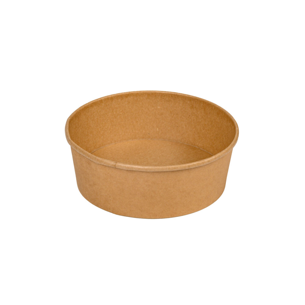 ΜΠΩΛ KRAFT ΣΤΡΟΓΓΥΛΟ 1200ml-38oz (D18,7x6,5cm) 50τεμ ΘΑΛΑΣΣΙΝΟΣ