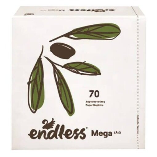 ΧΑΡΤΟΠΕΤΣΕΤΑ 33x33 ENDLESS MEGA 70τεμ