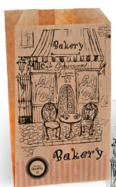 ΧΑΡΤΟΣΑΚΟΥΛΑ KRAFT ΚΑΦΕ BAKERY