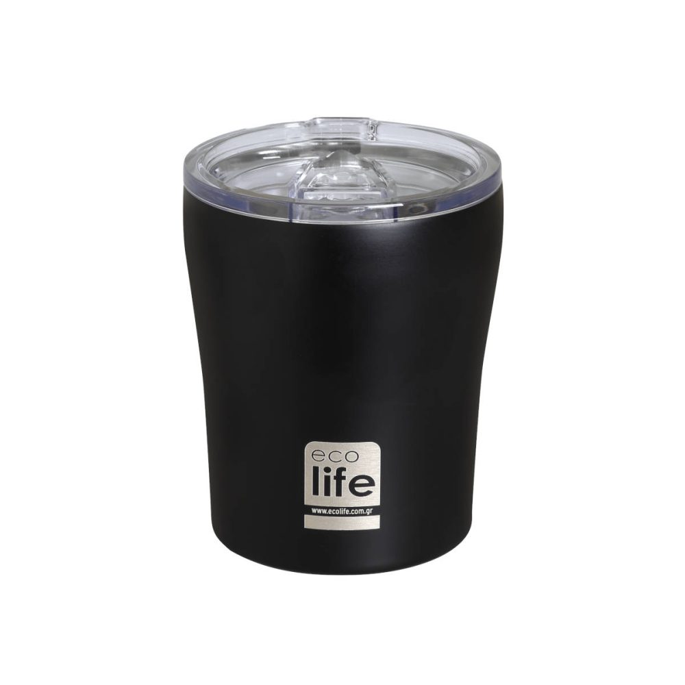 COFFEE THERMOS 300ML ΜΑΥΡΟ MATTE ECOLIFE