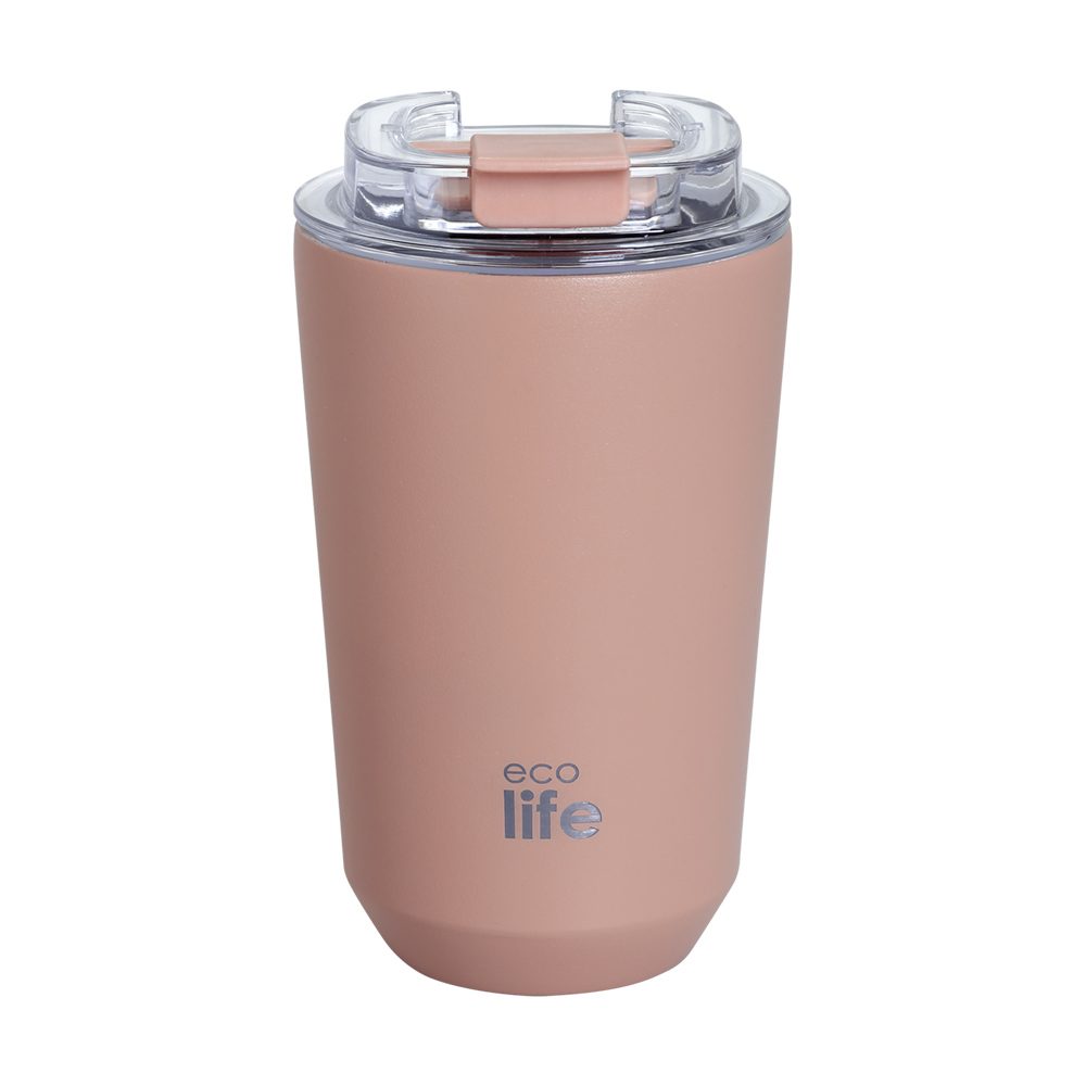 COFFEE THERMOS 360ml PURE PINK ECOLIFE