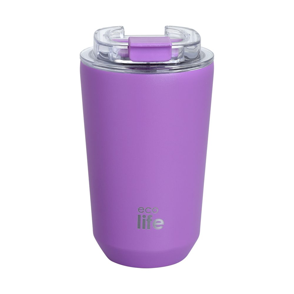 COFFEE THERMOS 360ml PURE PURPLE ECOLIFE