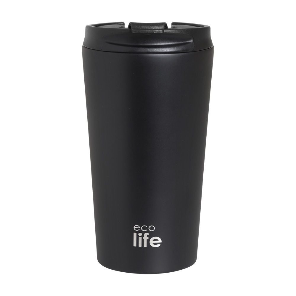 COFFEE THERMOS 370ml BLACK MATTE ECOLIFE