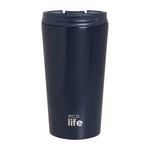 COFFEE THERMOS 370ml BLUE BLACK MATTE ECOLIFE