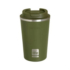 COFFEE THERMOS CUP 480ml BLACK ECOLIFE