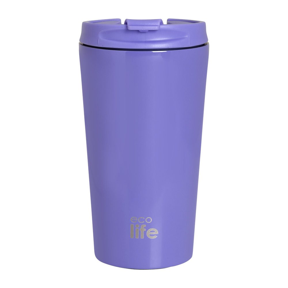 COFFEE THERMOS 370ml LILAC ECOLIFE