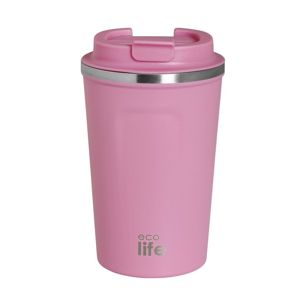 COFFEE THERMOS 370ml ROSE PINK ECOLIFE