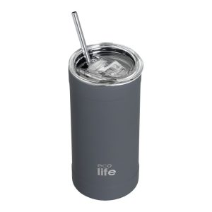 COFFEE THERMOS CUP 480ml BLACK ECOLIFE