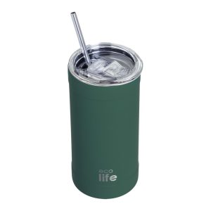 COFFEE THERMOS CUP 480ml BLACK ECOLIFE