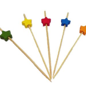 BABOO STICK 12cm ΚΑΡΔΙΑ 100τεμ
