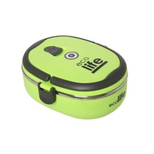 ΦΑΓΗΤΟΔΟΧΕΙΟ ΑΝΟΞΕΙΔΩΤΟ 800ml ΠΡΑΣΙΝΟ ECOLIFE