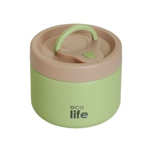 ΦΑΓΗΤΟΔΟΧΕΙΟ 3 ΘΕΣΕΩΝ 1LT ΠΡΑΣΙΝΟ ECOLIFE