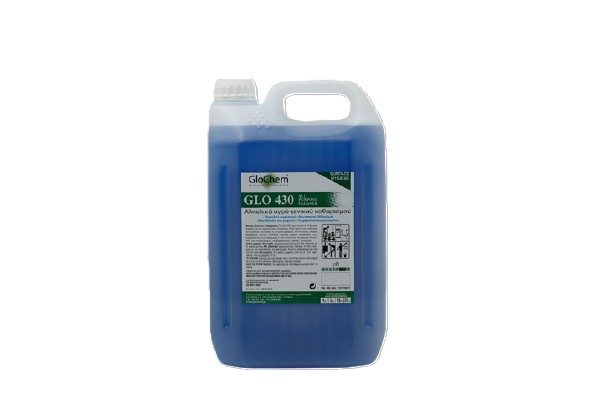 GLO 430 ΑΛΚΑΛΙΚΟ ΥΓΡΟ ΚΑΘΑΡΙΣΜΟΥ 5lt