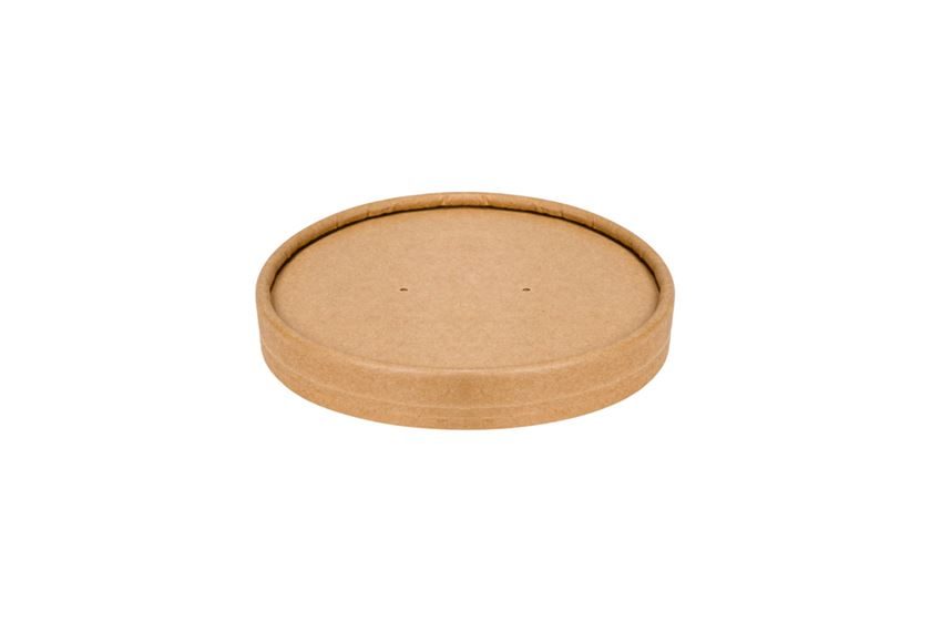 ΚΑΠΑΚΙ ΧΑΡΤΙΝΟ ΓΙΑ ΜΠΩΛ ΣΤΡΟΓΓΥΛΟ D11,6cm 16oz-20oz-26oz 25τεμ