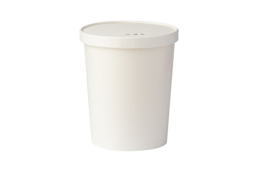 ΚΑΠΑΚΙ ΧΑΡΤΙΝΟ ΛΕΥΚΟ ΓΙΑ FROZEN YOGURT 26/32oz 25τεμ