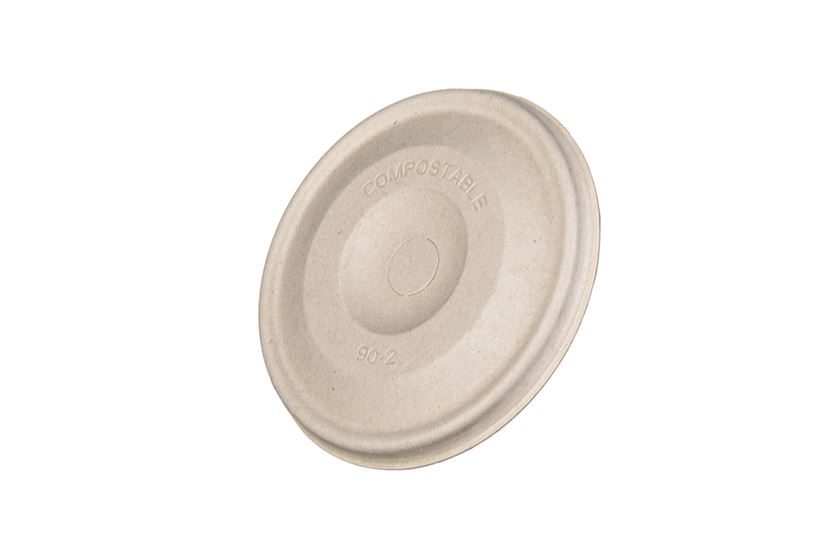 ΚΑΠΑΚΙ FLAT ΑΠΟ ΖΑΧΑΡΟΚΑΛΑΜΟ ΦΥΣΙΚΟ ΧΡΩΜΑ 90mm 14oz-16oz 50τεμ