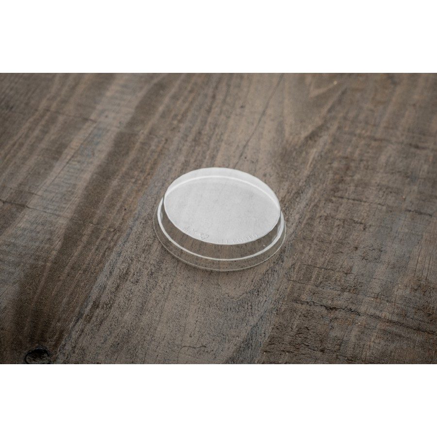 ΚΑΠΑΚΙ ΓΙΑ ΜΠΩΛ ΠΛΑΣΤΙΚΟ PS ΣΤΡΟΓΓΥΛΟ 200ml 50τεμ