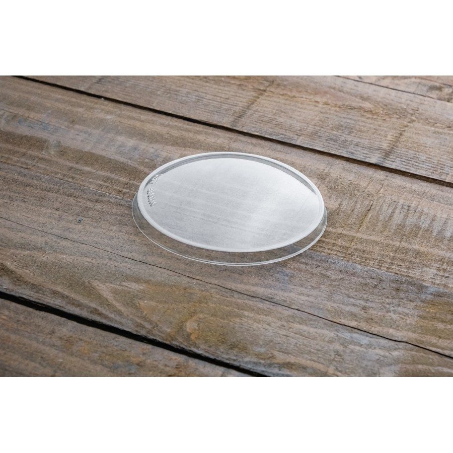 ΚΑΠΑΚΙ ΓΙΑ ΜΠΩΛ ΠΛΑΣΤΙΚΟ PS ΗΜΙΣΦΑΙΡΙΚΟ 240ml ΔΙΑΦΑΝΟ  22τεμ
