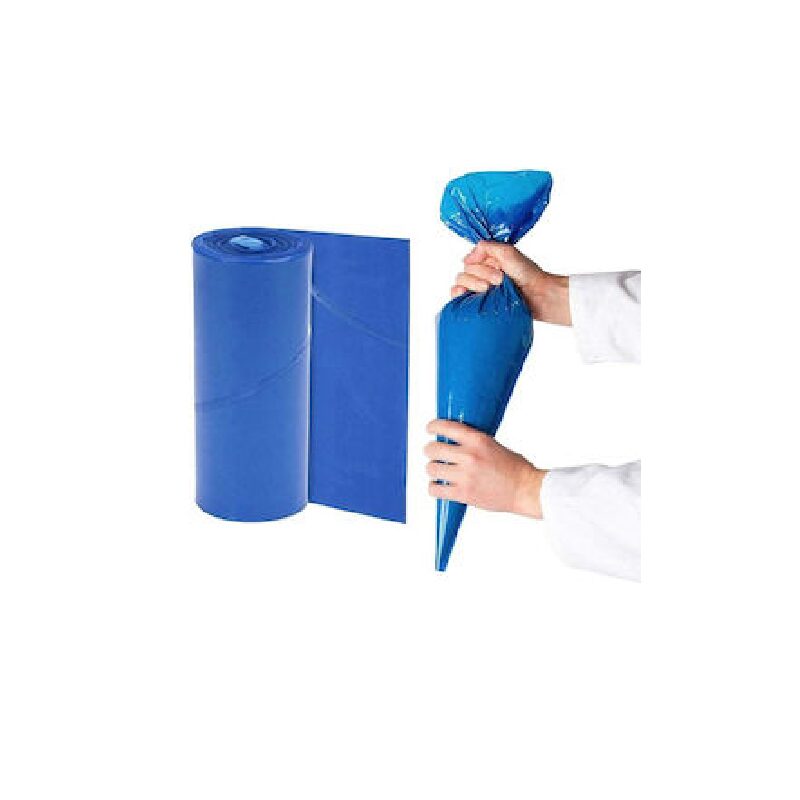 ΚΟΡΝΕ ΖΑΧΑΡΟΠΛΑΣΤΙΚΗΣ 53x27,5cm 90mic ΜΠΛΕ 100τεμ