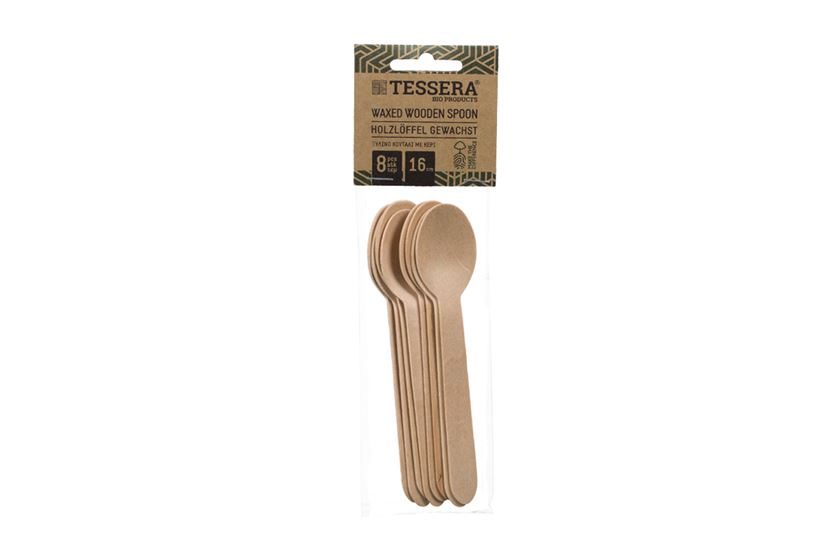 ΚΟΥΤΑΛΙ ΞΥΛΙΝΟ 16cm 8τεμ.