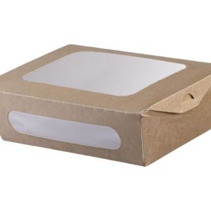 ΚΟΥΤΙ ΦΑΓΗΤΟΥ HIGH DOUBLE BURGER 22,5x13,5x12cm (ΟΝΤΟΥΛΕ)100τεμ