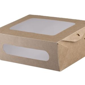 ΚΟΥΤΙ ΦΑΓΗΤΟΥ HIGH DOUBLE BURGER 22,5x13,5x12cm (ΟΝΤΟΥΛΕ)100τεμ