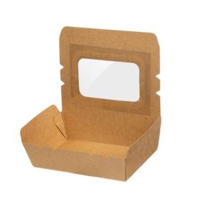 ΚΟΥΤΙ ΦΑΓΗΤΟΥ HIGH DOUBLE BURGER 22,5x13,5x12cm (ΟΝΤΟΥΛΕ)100τεμ