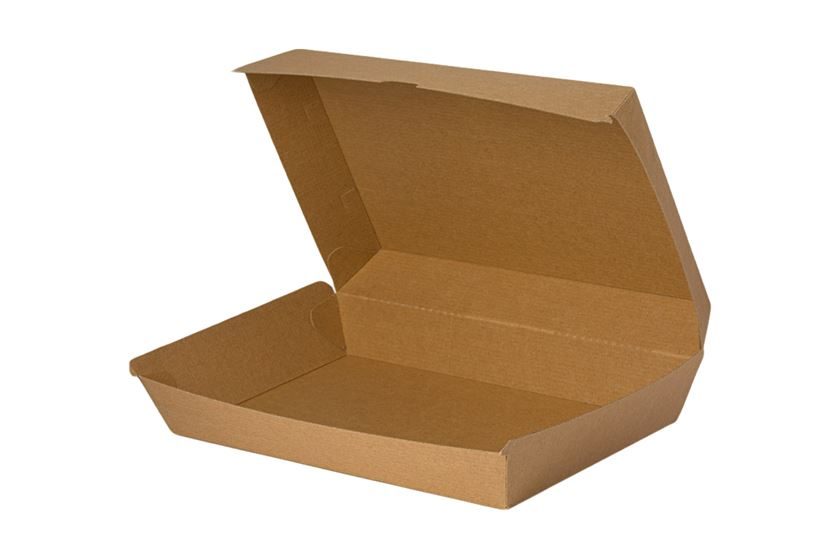 ΚΟΥΤΙ ΦΑΓΗΤΟΥ KRAFT 29x17x5x8,5cm DURA 100τεμ