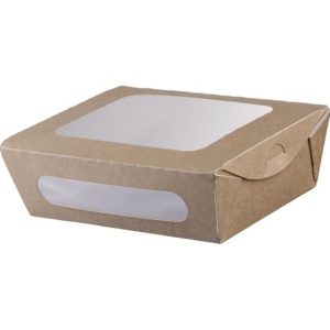 ΚΟΥΤΙ ΦΑΓΗΤΟΥ HIGH DOUBLE BURGER 22,5x13,5x12cm (ΟΝΤΟΥΛΕ)100τεμ