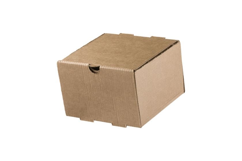 ΚΟΥΤΙ ΦΑΓΗΤΟΥ KRAFT BURGER 13x13x8,6cm (ΟΝΤΟΥΛΕ)100τεμ
