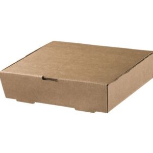 ΚΟΥΤΙ ΦΑΓΗΤΟΥ KRAFT ΒΑΦΛΑΣ-ΚΡΕΠΑΣ 22x18x5cm (ΟΝΤΟΥΛΕ) 100τεμ