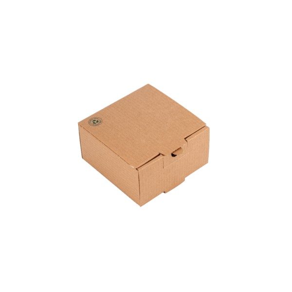 ΚΟΥΤΙ ΜΟΝΟ BURGER CRISPYBOX PLASTIC FREE 12,5x13x7cm 100τεμ