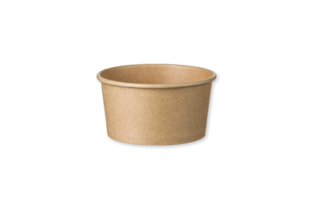 ΚΥΠΕΛΛΟ ΠΑΓΩΤΟΥ ΧΑΡΤΙΝΟ KRAFT 1 μπάλα 4oz 50τεμ