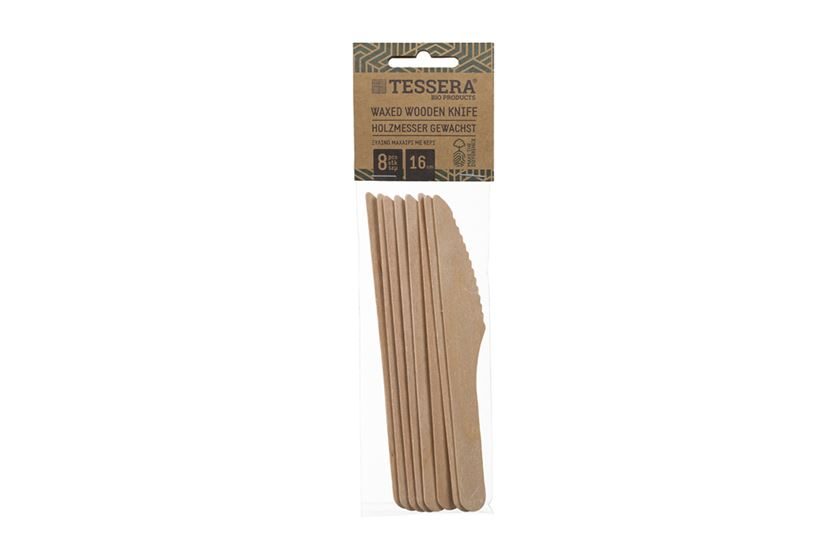 ΜΑΧΑΙΡΙ ΞΥΛΙΝΟ 16cm 8τεμ.