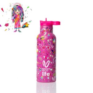 ΜΕΤΑΛΛΙΚΟ ΜΠΟΥΚΑΛΙ ΘΕΡΜΟΣ 500ml VASILIKI ECOLIFE