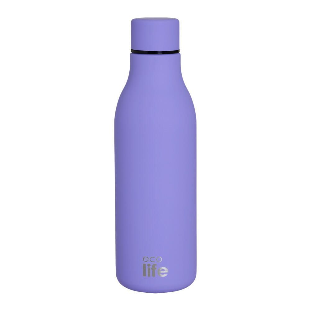 ΜΕΤΑΛΛΙΚΟ ΜΠΟΥΚΑΛΙ ΘΕΡΜΟΣ 550ml LAVENDER ECOLIFE