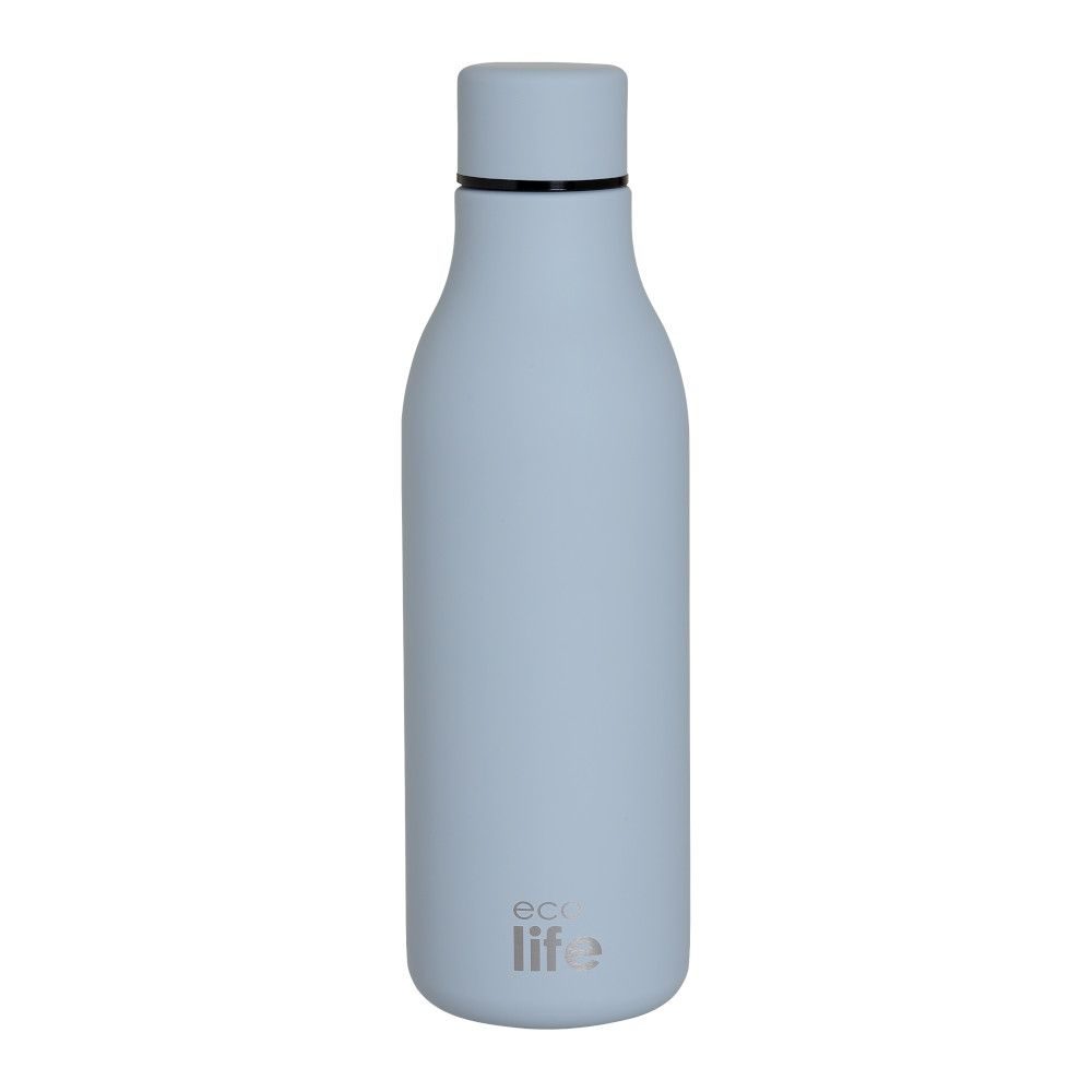 ΜΕΤΑΛΛΙΚΟ ΜΠΟΥΚΑΛΙ ΘΕΡΜΟΣ 550ml POWDER BLUE ECOLIFE