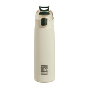ΜΕΤΑΛΛΙΚΟ ΜΠΟΥΚΑΛΙ ΘΕΡΜΟΣ 550ml IRON GREY ECOLIFE