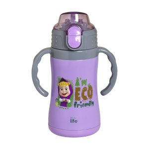 ΜΕΤΑΛΛΙΚΟ ΜΠΟΥΚΑΛΙ ΘΕΡΜΟΣ 500ml VASILIKI ECOLIFE