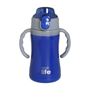 ΜΕΤΑΛΛΙΚΟ ΜΠΟΥΚΑΛΙ ΘΕΡΜΟΣ 500ml VASILIKI ECOLIFE