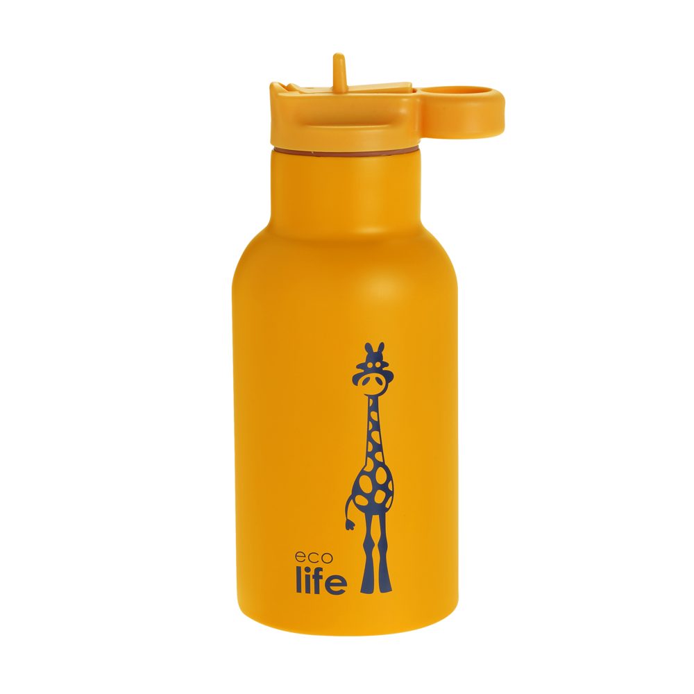 ΠΑΙΔΙΚΟ ΜΠΟΥΚΑΛΙ ΘΕΡΜΟΣ 350ml GIRAFFE ECOLIFE