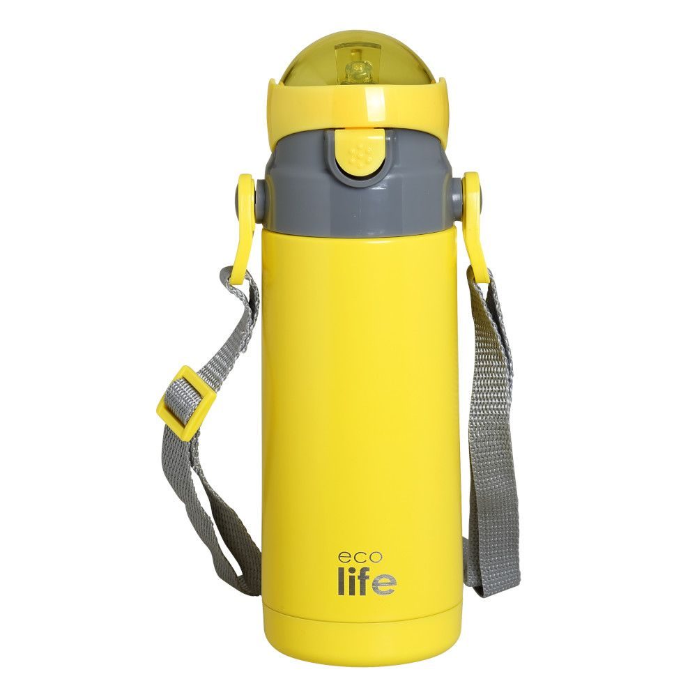 ΠΑΙΔΙΚΟ ΜΠΟΥΚΑΛΙ ΘΕΡΜΟΣ 400ml YELLOW ECOLIFE