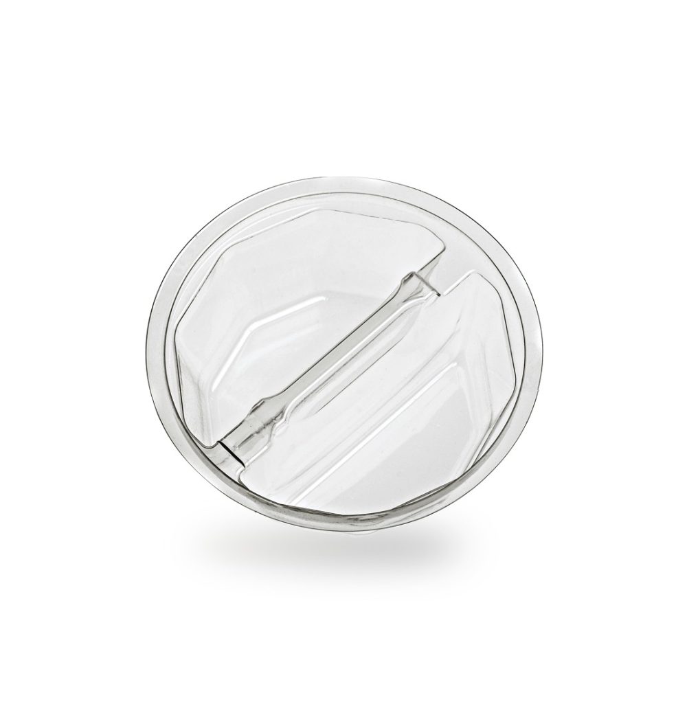 PET INSERT ΔΙΑΧΩΡΙΣΤΙΚΟ RPET 2 ΘΕΣΙΟ ΓΙΑ ΠΟΤΗΡΙΑ 9-20oz 50τεμ
