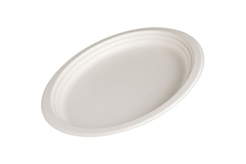 ΠΙΑΤΕΛΑ OVAL ΑΠΟ ΖΑΧΑΡΟΚΑΛΑΜΟ 32x25cm 50τεμ ΠΙΑΤΕΛΑ OVAL ΑΠΟ ΖΑΧΑΡΟΚΑΛΑΜΟ 32x25cm 50τεμ