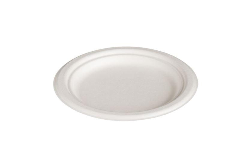 ΠΙΑΤΟ ΣΤΡΟΓΓΥΛΟ ΑΠΟ ΖΑΧΑΡΟΚΑΛΑΜΟ 23cm 50τεμ