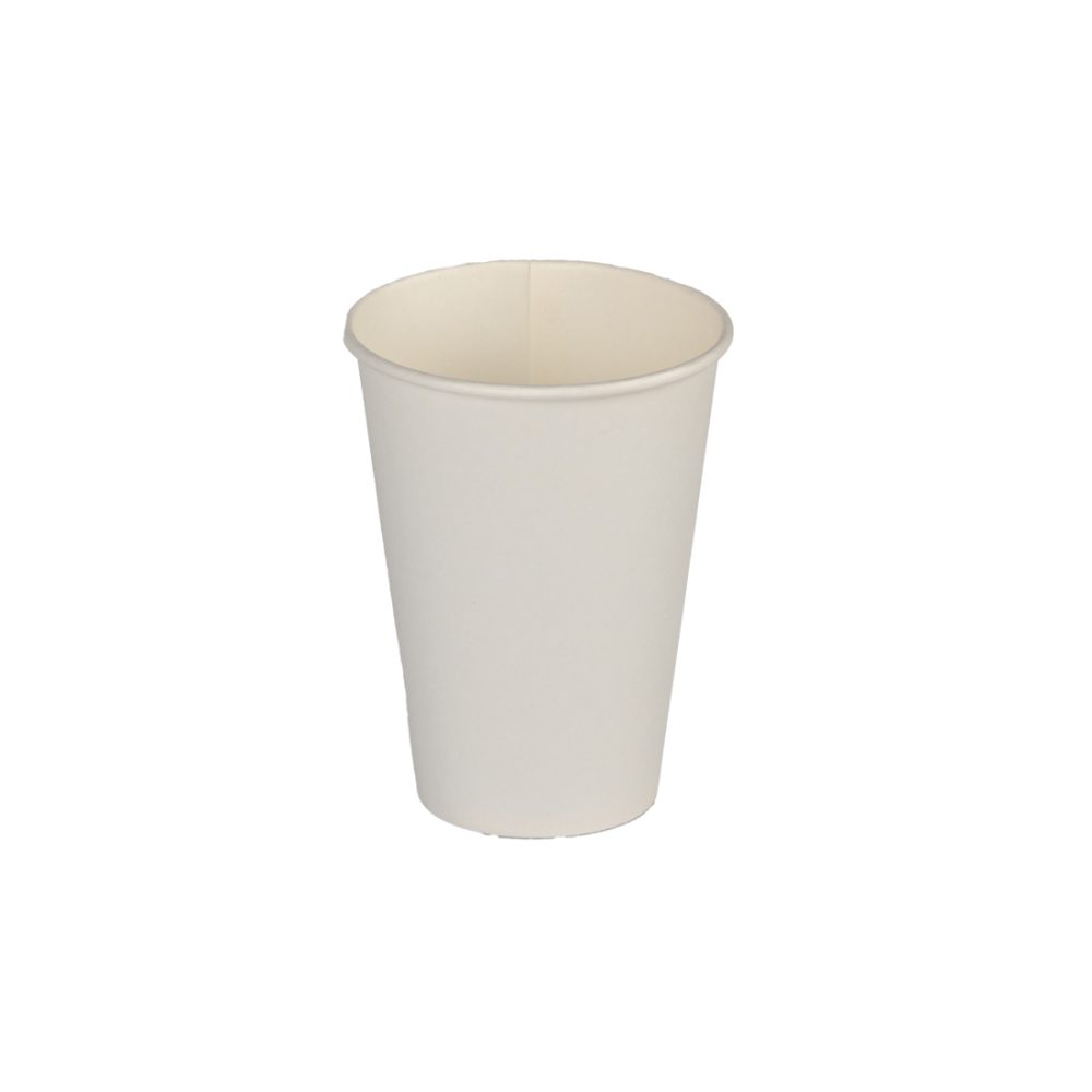 ΠΟΤΗΡΙ ΧΑΡΤΙΝΟ 14oz ΜΟΝΟΤΟΙΧΟ ΛΕΥΚΟ 50τεμ